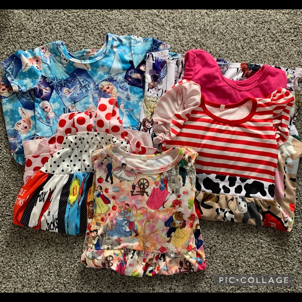 6 dresses 3T